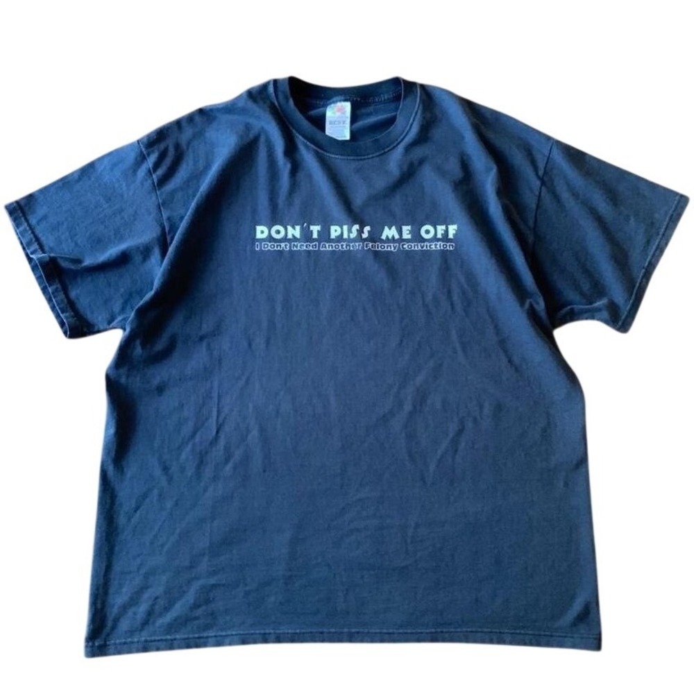 Vintage Fruit of the Loom BEST Novelty Graphic T-Shirt